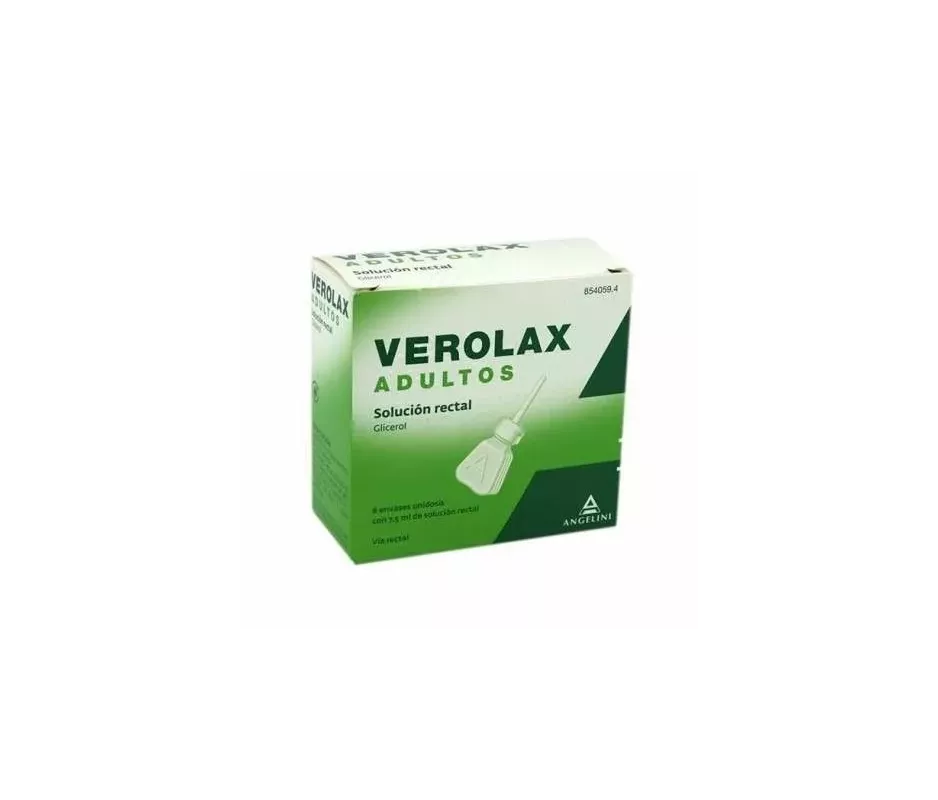 Verolax adultos 5,4 ml solução retal 6 enemas 7,5 ml