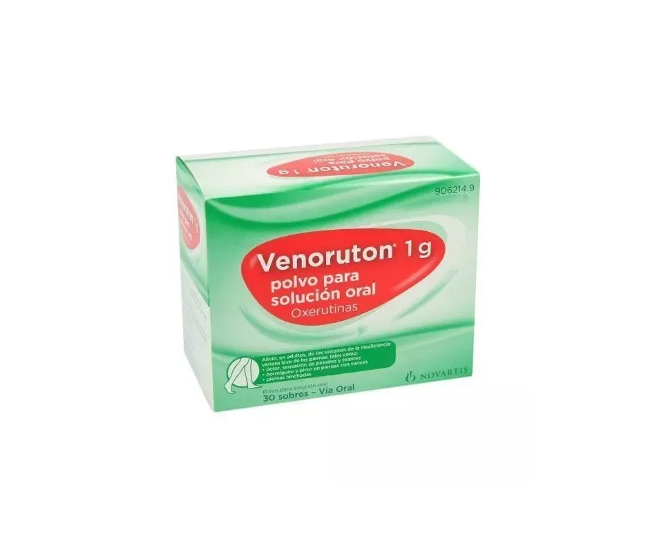 Venoruton 1 G 30 Sobres Polvo Solucion Oral