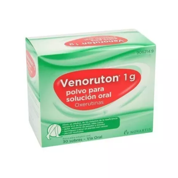 Venoruton 1 G 30 Sobres Polvo Solucion Oral