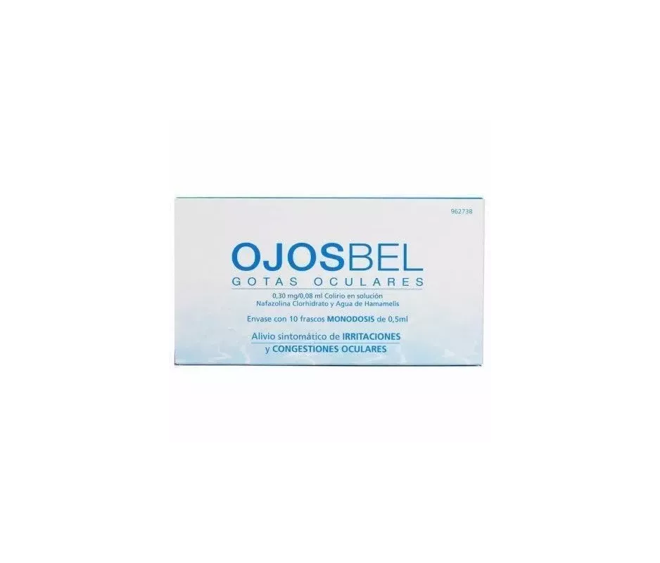 Ojosbel Colirio 10 Monodosis Solucion 0.5 Ml