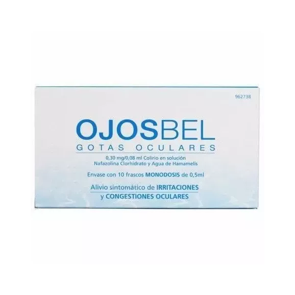 Ojosbel Colirio 10 Monodosis Solucion 0.5 Ml