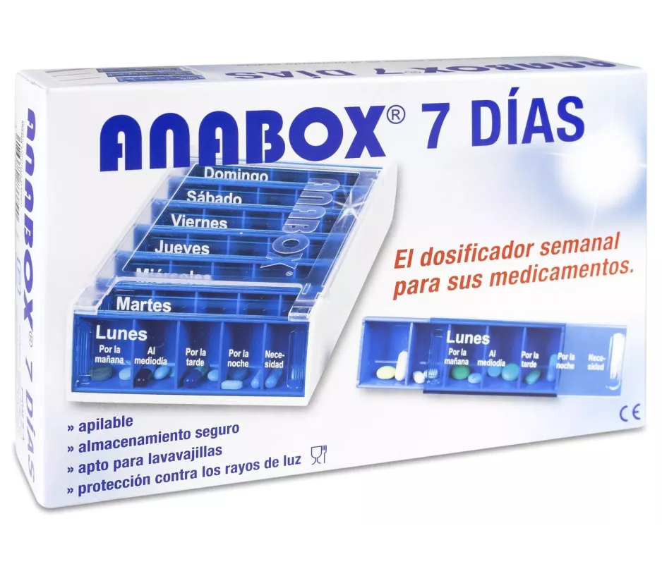 ANABOX PASTILLERO SEMANAL