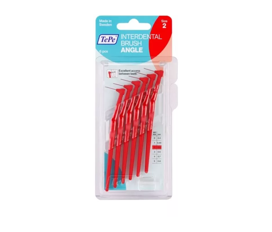 Cepillo Interdental Tepe 0.5 Mm Rojo