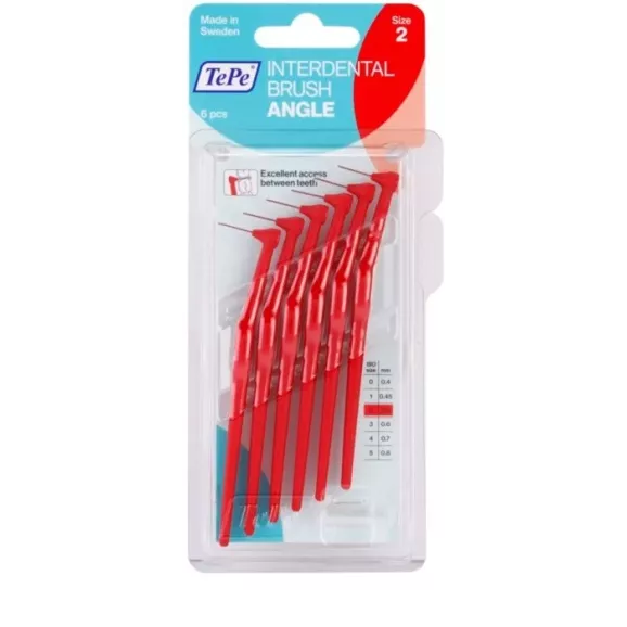 Cepillo Interdental Tepe 0.5 Mm Rojo