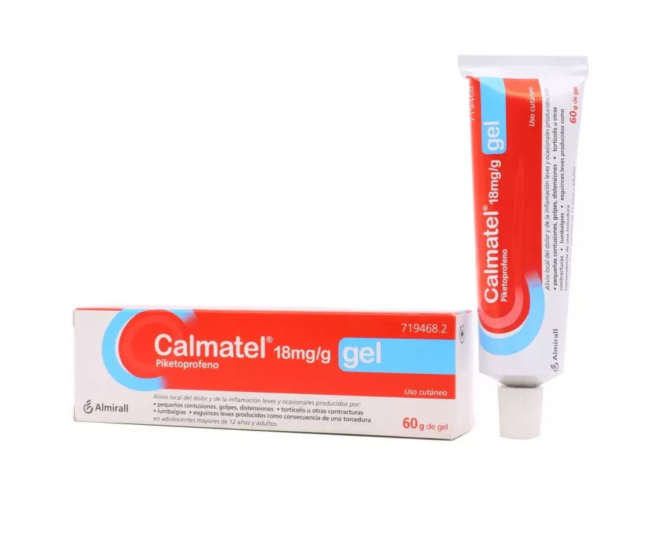 Calmatel 18 Mg/G Gel Tópico 60 G