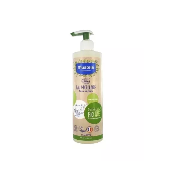 Mustela Agua Micelar Bio 1 Envase 400 Ml Con Dosificador