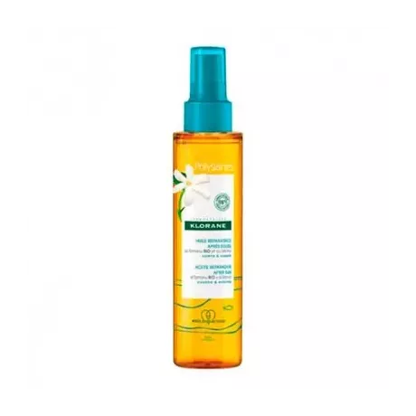 Klorane Polysianes Óleo Reparador Pós Sol Corpo e Rosto 1 Recipiente 150 Ml