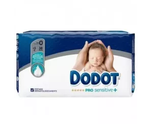 Fralda infantil Dodot Pro Sensitive T-0 3 Kg 38 U