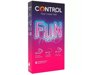 Mix de preservativos Control Fun 6 unidades