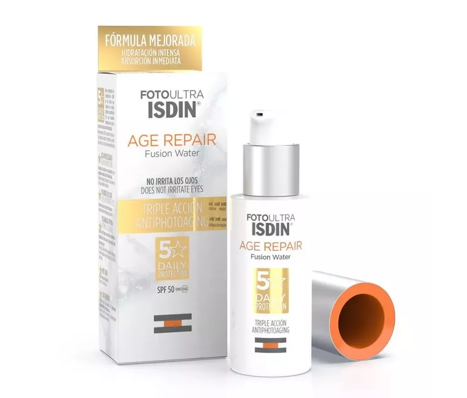 Foto Ultra ISDIN Age Repair Fusion Water SPF 50 | Tufarma.online