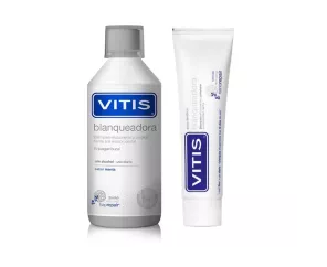 Pack Vitis Clareador Dentífrico + Colut 1 Recipiente 100 Ml + 1 Recipiente 500 Ml