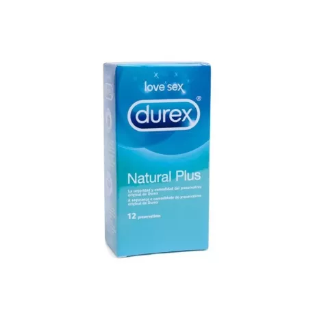 Preservativos Durex Natural Plus 12 Preservativos 2 Caixas