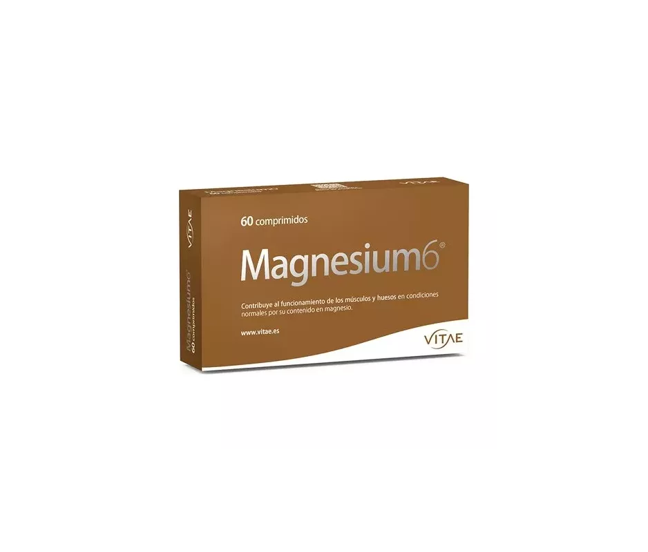 Magnesium-6 de 60 Comprimidos Vitae | Tufarma.online