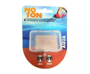 Protetores de ouvido de silicone Noton 6 unidades