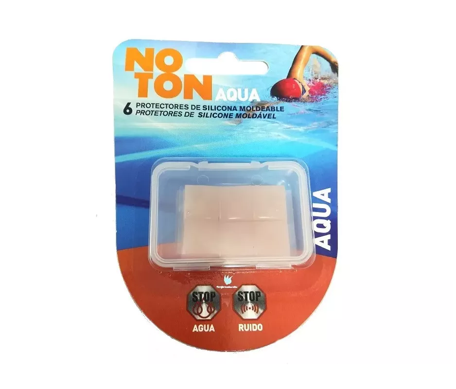 Protetores de ouvido de silicone Noton 6 unidades