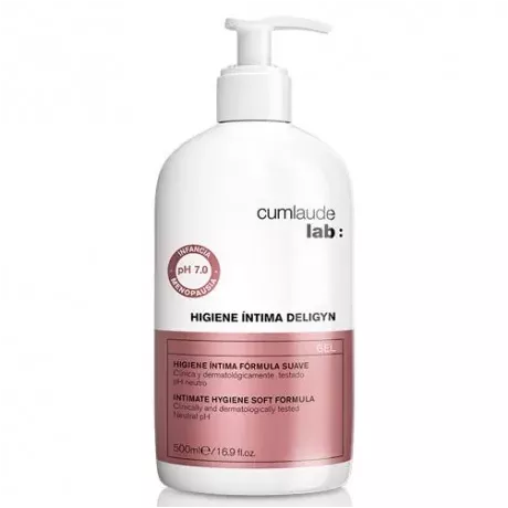 CUMLAUDE LAB: GYNELAUDE HIGIENE INTIMA DELIGYN  1 ENVASE 500 ML