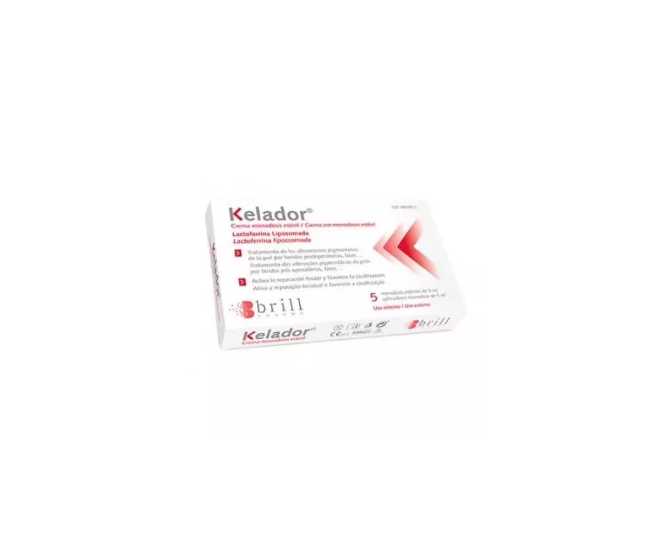 Kelador Estéril Creme Dose Única 5 X 5 ML