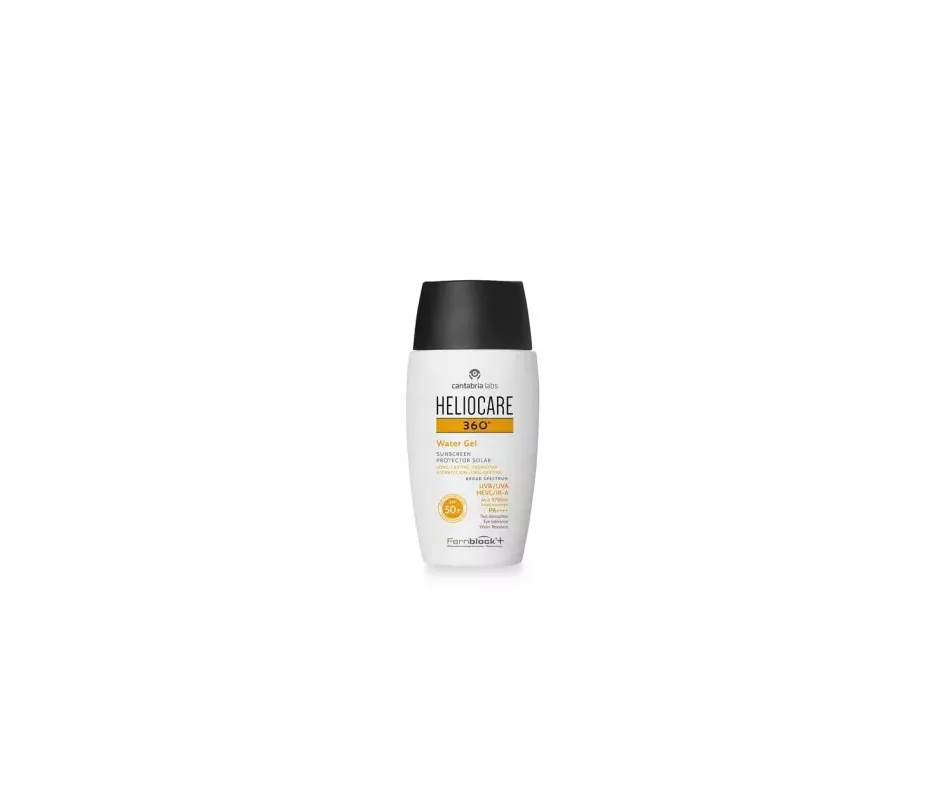 Heliocare 360º SPF 50+ Water Gel Hidratação Protetor Solar LONGA DURAÇÃO 1 PACK 50 ML