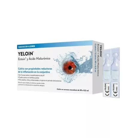 COÍRIOS YELOIN MONODOSE 30 UNIDADES 0,5 ML