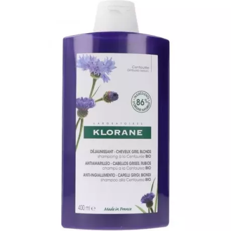 KLORANE SHAMPOO COM BIO KENTAUREA 1 RECIPIENTE 400 ML