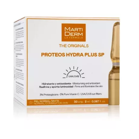 Martiderm Proteos Hydra Plus Sp 30 Ampolas 2 Ml