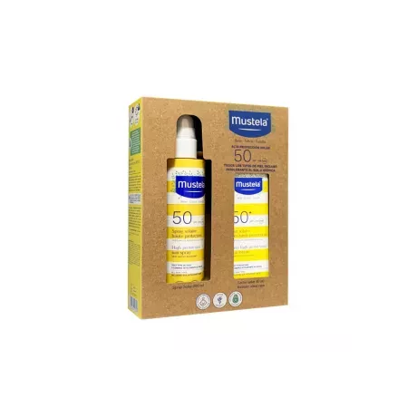 PACK MUSTELA SOLAR SPRAY 200ML + LECHE 40ML 50+