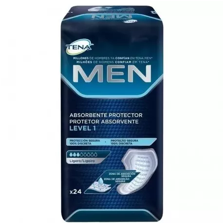 ABSORB INC LIGHT URINE TENA PARA HOMENS NÍVEL-1 24 U