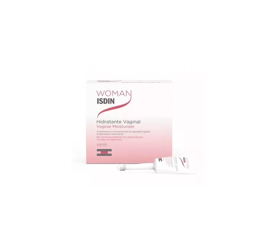 Woman Isdin Hidratante Vaginal Lubricante Hidrosoluble 6 Ml 12 Monodosis