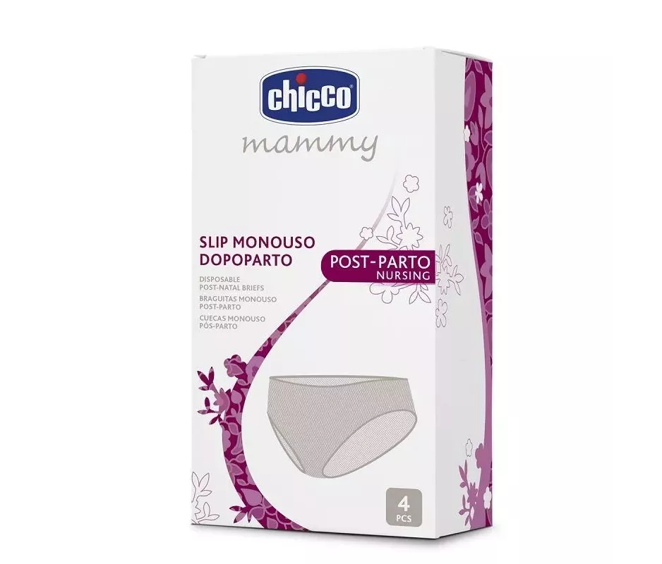 Calcinha Descartável Chicco Mamma Donna Tnt T- 44 4 U