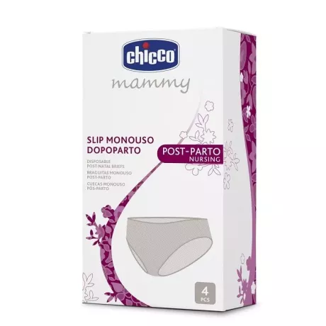 Calcinha Descartável Chicco Mamma Donna Tnt T- 44 4 U