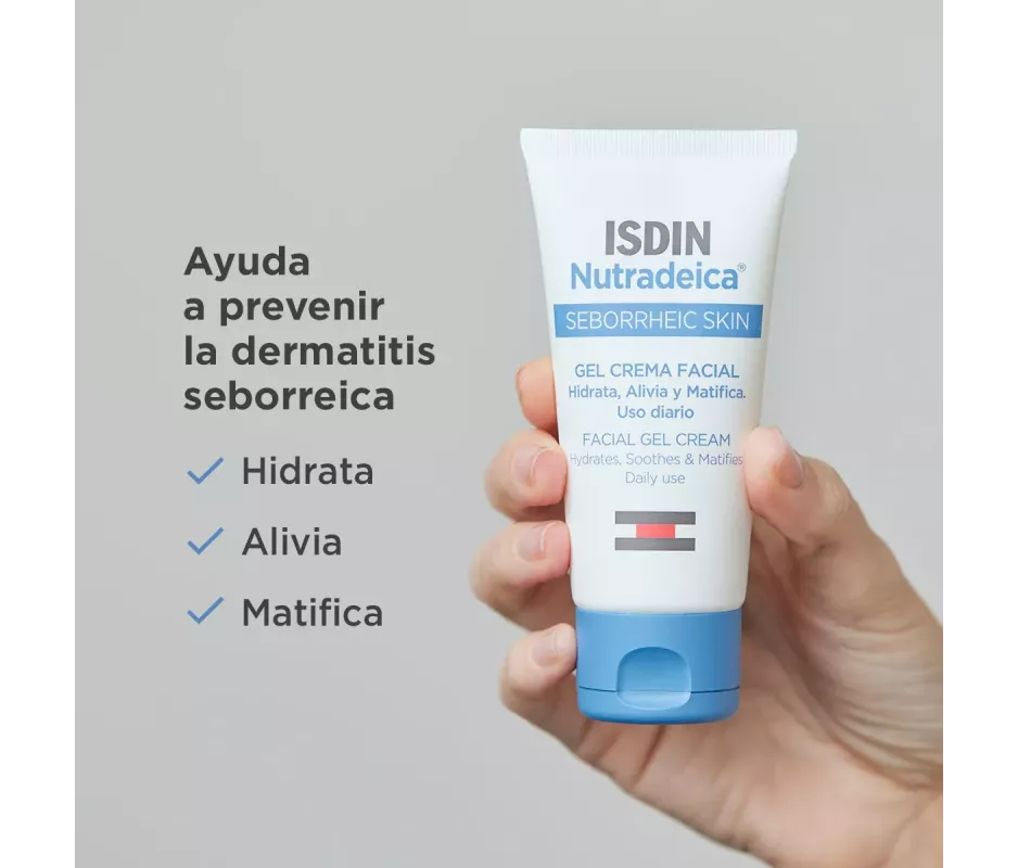Isdin Nutradeica Seborrheic Skin Gelcrema Facial 1 Recipiente 50 Ml