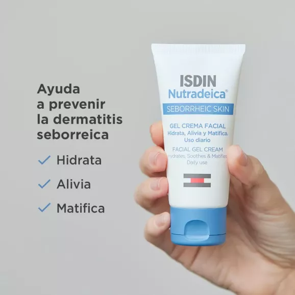 Isdin Nutradeica Seborrheic Skin Gelcrema Facial 1 Envase 50 Ml