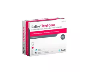 Gotas oftálmicas estéreis Relive Total Care 20 Dose única 0,4 ml