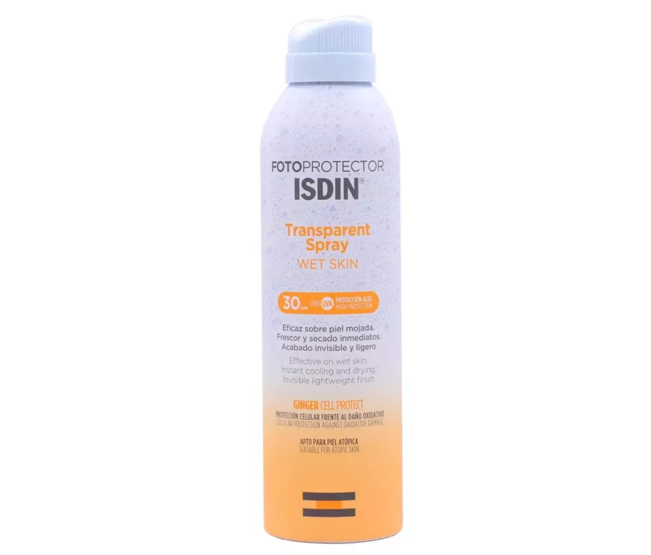 Fotoprotector ISDIN Transparent Spray SPF 50 | Tufarma.online