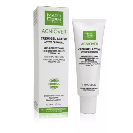 Martiderm Acniover Active Cremigel 1 Recipiente 40 Ml