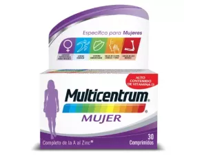 Multicentrum Mujer 30 Comprimidos