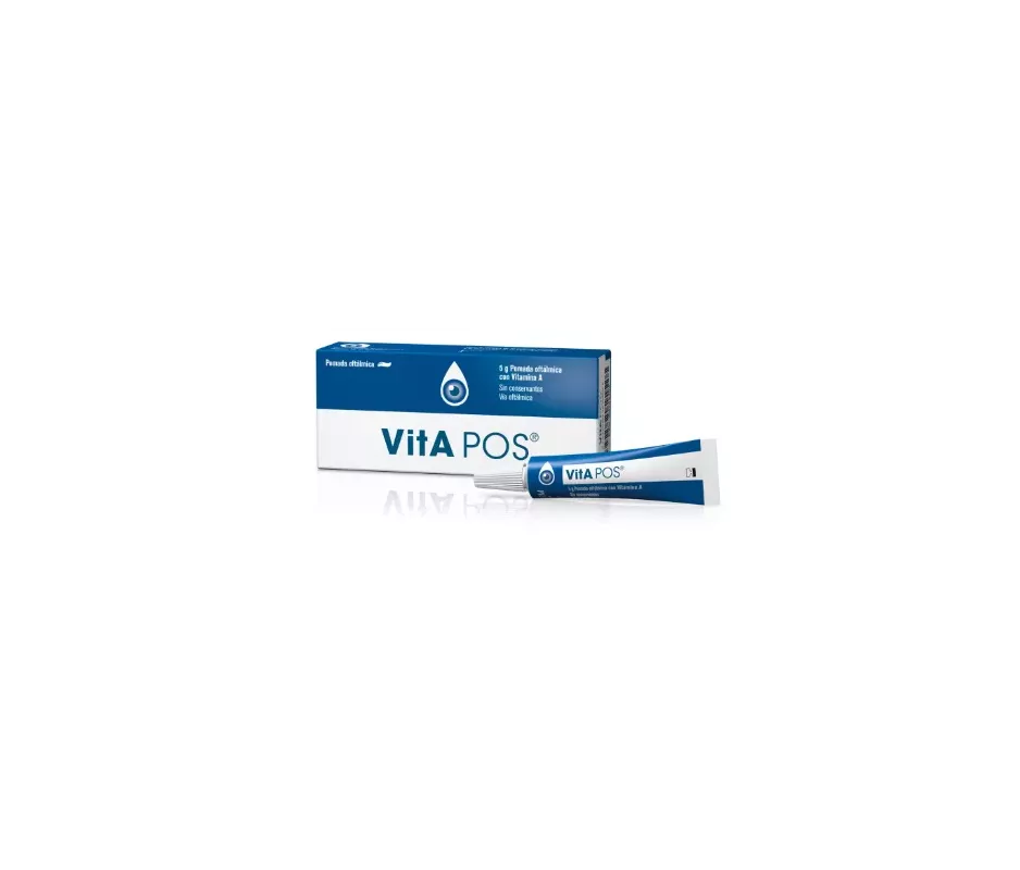 Vita-Pos Pomada Oftalmica 1 Envase 5 G | Tufarma.online