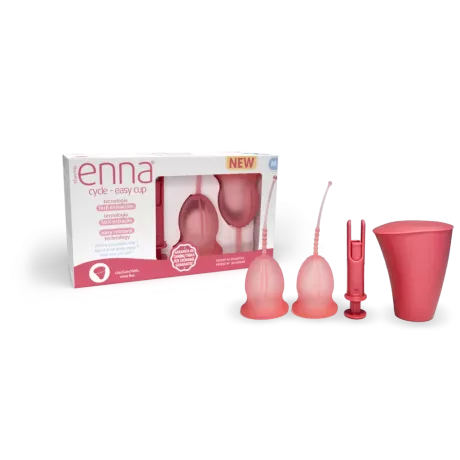 ENNA CYCLE EASY CUP  1 UNIDAD TALLA M CON APLICADOR