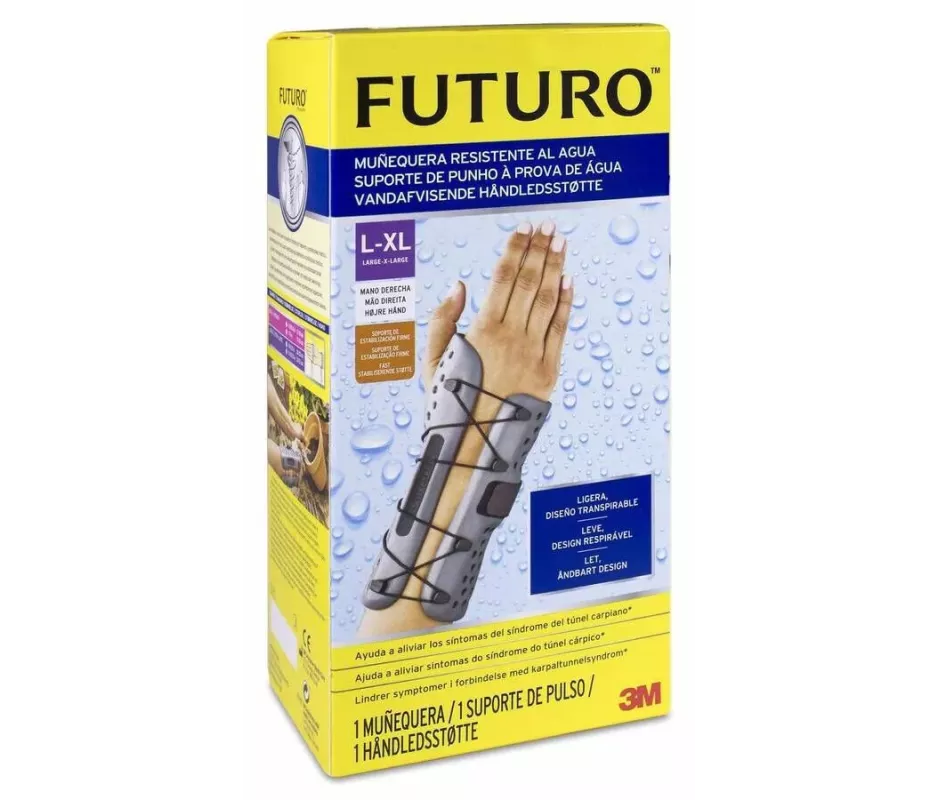 Pulseira 3M Futuro Resistente à Água T-L-Xl Mão Esquerda