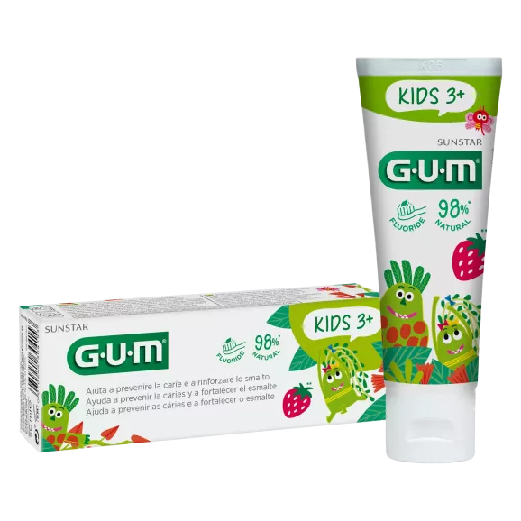 Pack Kids 3+ Gum Pasta + Cepillo + Mini Colutorio