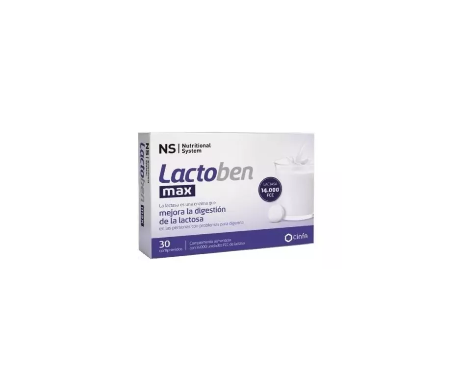 NS LACTOBEN MAX  30 COMPRIMIDOS