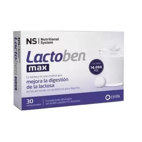 NS LACTOBEN MAX  30 COMPRIMIDOS