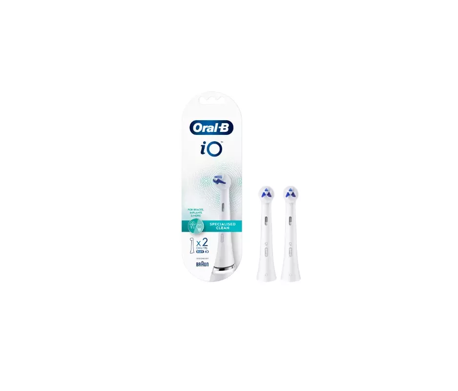 ESCOVA DE DENTES ELÉTRICA SUBSTITUIÇÃO ORAL-B IO SPECIALIZED CLEAN 2 CABEÇAS