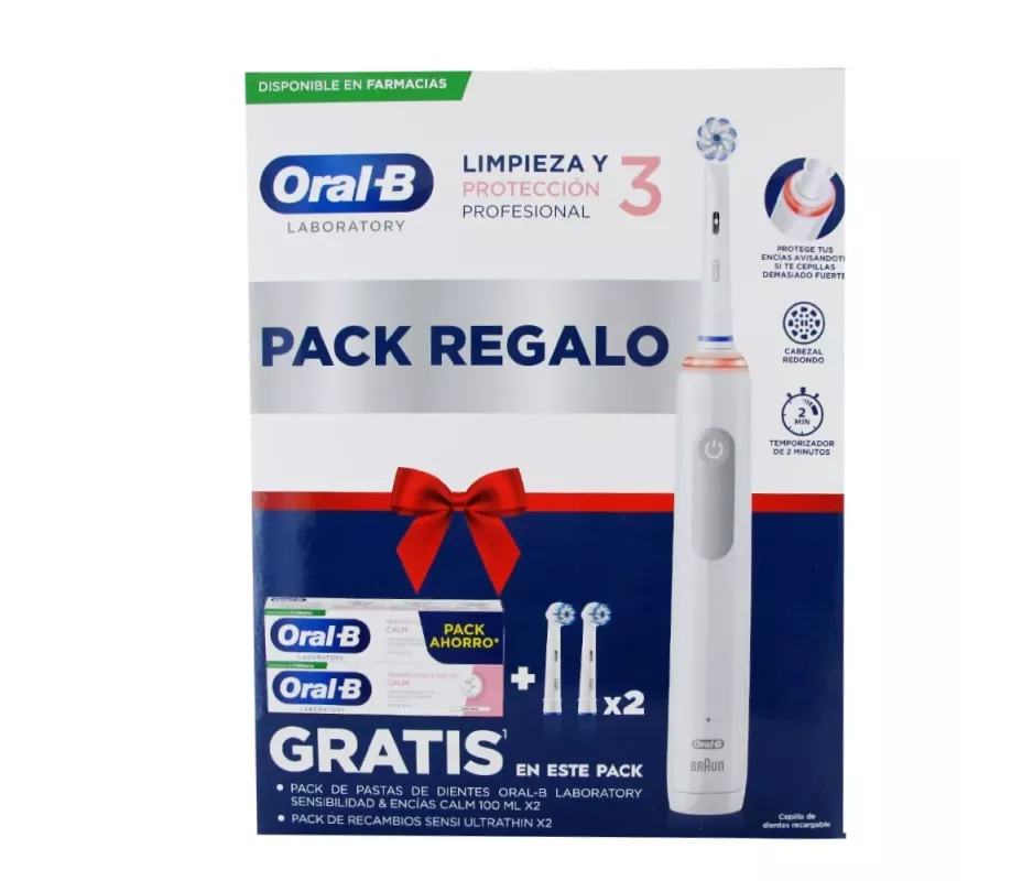 Escova de Dentes Elétrica Oral B Laboratório Profissional de Limpeza e Proteção 2 1 Unidade