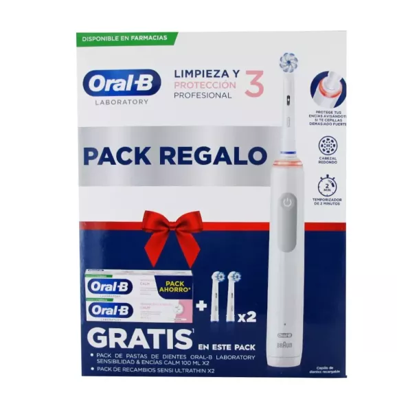 Escova de Dentes Elétrica Oral B Laboratório Profissional de Limpeza e Proteção 2 1 Unidade