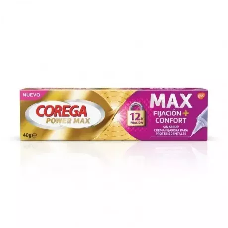 COREGA MAX FIJACION + CONFORT  1 TUBO 70 G SIN SABOR