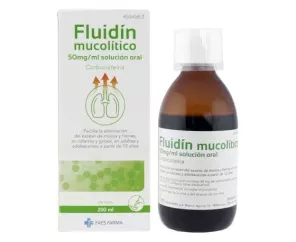 Fluidina Mucolítica 50 Mg/Ml Solução Oral 200 Ml