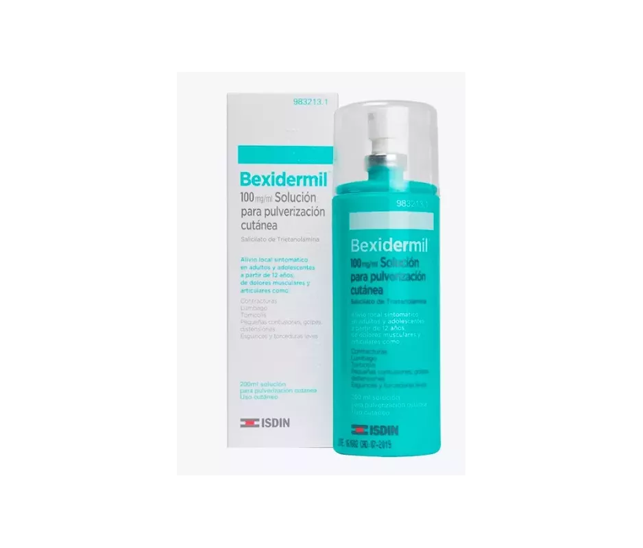 Bexidermil 100 Mg/Ml Aerosol Tópico 200 Ml