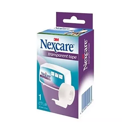 ESPARADRAPO HIPOALERGICO 3M NEXCARE PIEL SENSIBLE 1 UNIDAD 5 M X 5 CM N1540