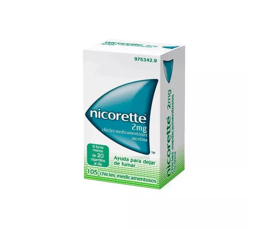 Nicorette 2 Mg 105 Chicles